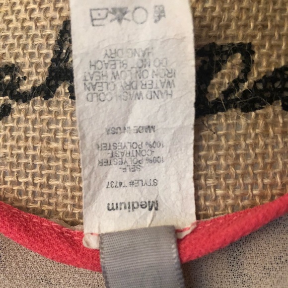 Make an Offer! Med Nude/Coral Top - Picture 5 of 5